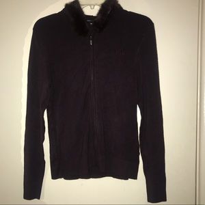 BCBGMAXAZRIA Zip Up Hoodie